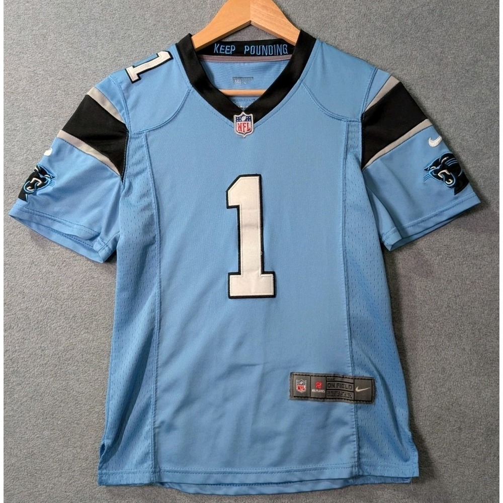 Nike Carolina Panthers Cam Newton #1 Stitched Jersey Estimated Women's Small